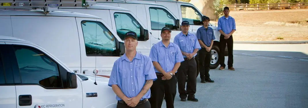 KIC Refrigeration crew ready for Mini Split Repair jobs across Banning